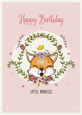 Happy Birthday little Princess - Foxy