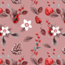 #1061 Winter Floral